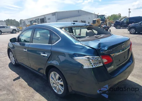 2015 Nissan Sentra Sl from USA, damaged, VIN 3N1AB7AP0FY248396